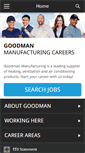Mobile Screenshot of careersatgoodman.com